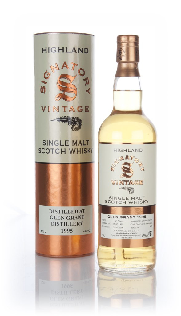 Glen Grant 21 Year Old 1995 (casks 88199, 88200 & 88207) (Signatory)