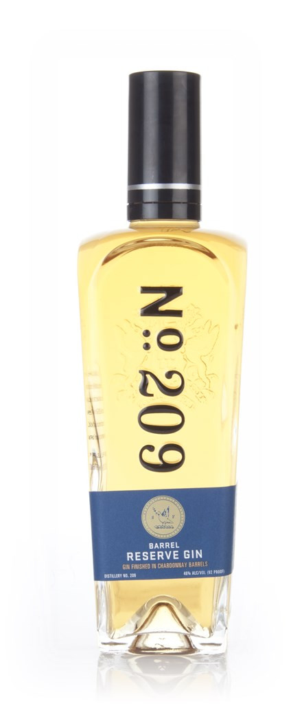 No. 209 Barrel Reserve Gin - Chardonnay Cask Finish 70cl