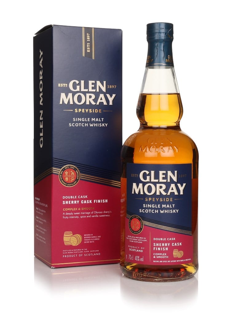 Glen Moray Sherry Cask Finish - Elgin Classic 70cl