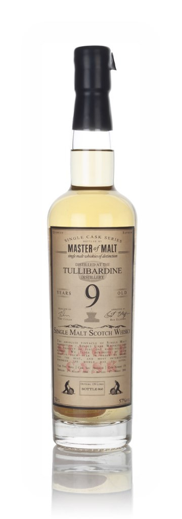 Tullibardine 9 Year Old 2006 - Single Cask (Master of Malt) 70cl