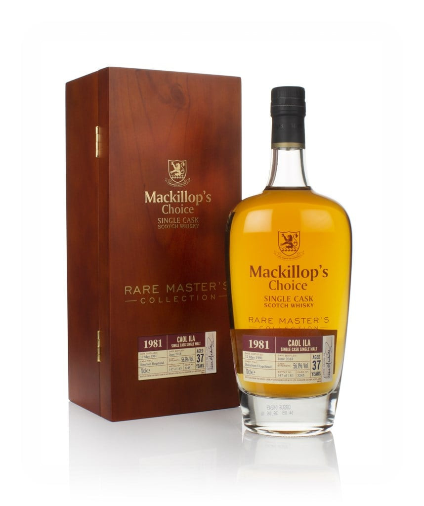 Caol Ila 37 Year Old 1981 (cask 3245) - Rare Master's Collection (Mackillop's Choice) 70cl