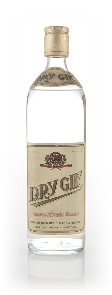 Caves Monte Crasto Dry Gin - 1970s 75cl