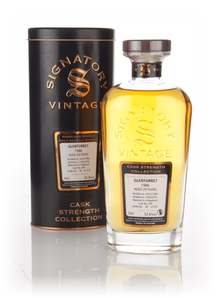 Glenturret 29 Year Old 1986 (cask 298) - Cask Strength Collection (Signatory) 70cl