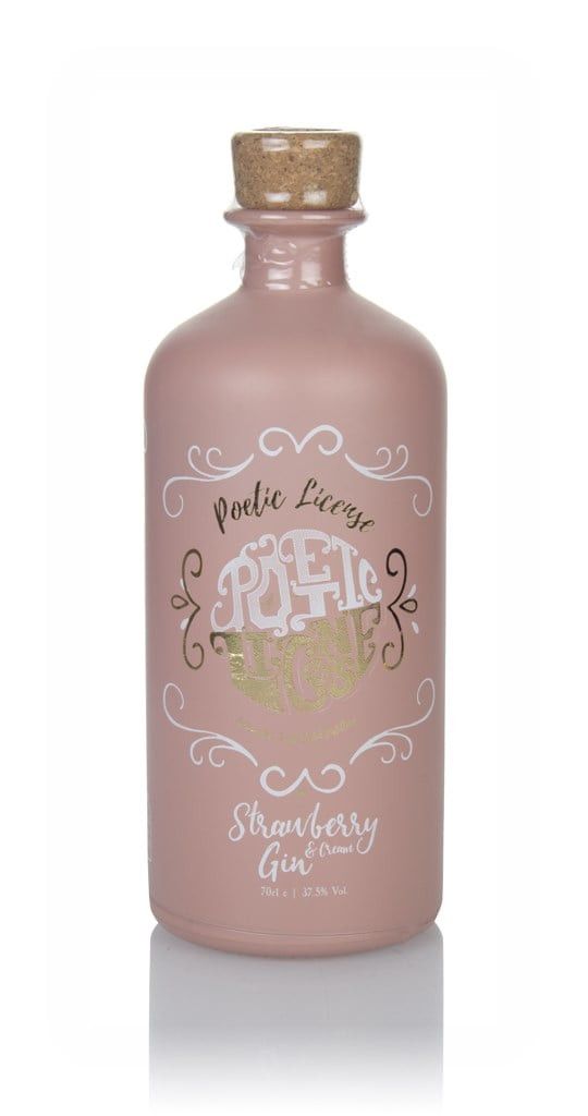 Poetic License Strawberries & Cream Gin 70cl