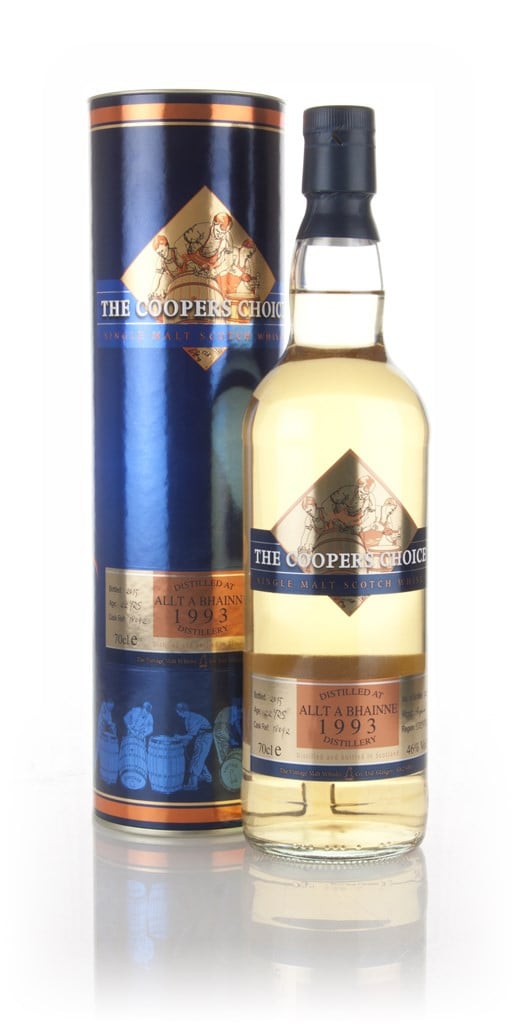 Allt-á-Bhainne 22 Year Old 1993 (cask 18092)  - The Coopers Choice (The Vintage Malt Whisky Co.) 70cl