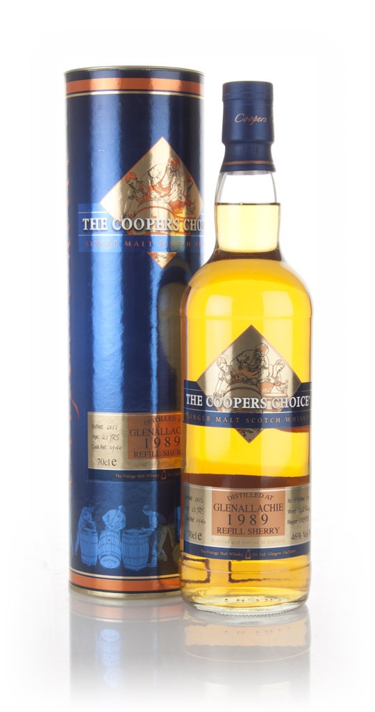 Glenallachie 23 Year Old 1989 (cask 0940) - The Coopers Choice (The Vintage Malt Whisky Co.) 70cl