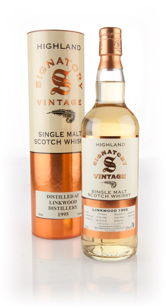 Linkwood 20 Year Old 1995 (casks 5927 & 5934) (Signatory) 70cl