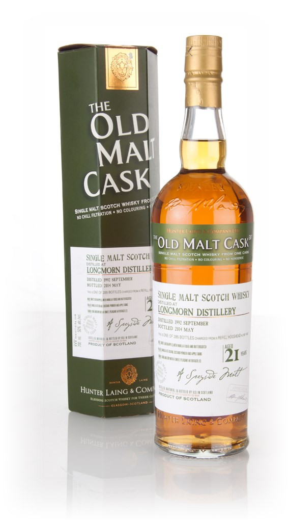 Longmorn 21 Year Old 1992 (cask 10427) - Old Malt Cask (Hunter Laing) 70cl