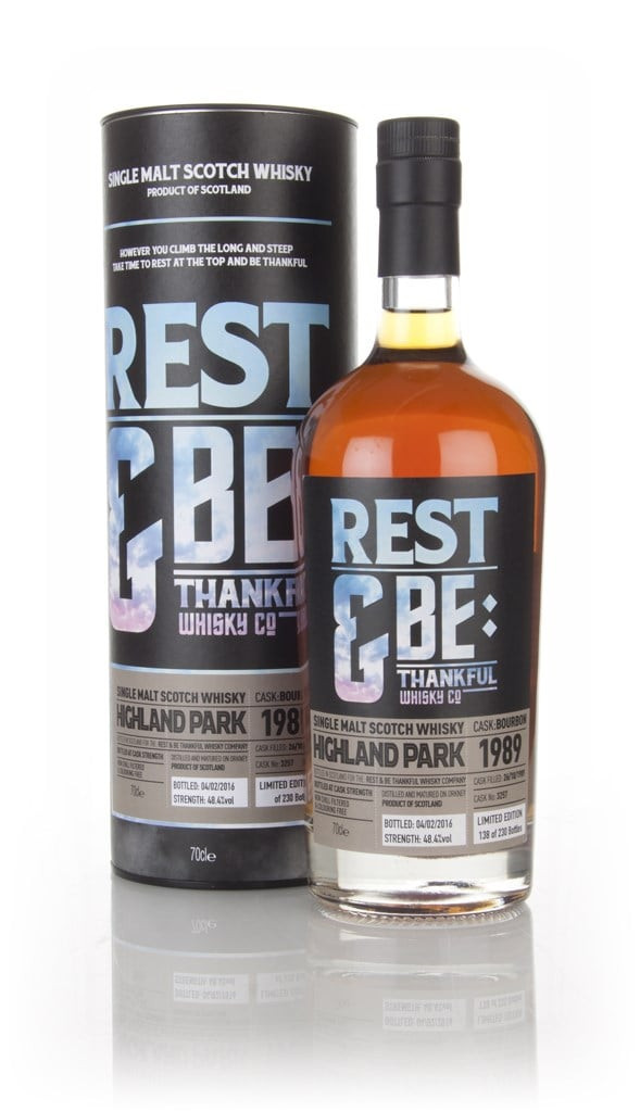Highland Park 26 Year Old 1989 (cask 3257) (Rest & Be Thankful) 70cl