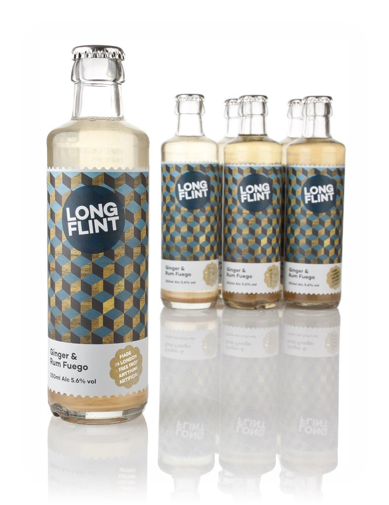 LongFlint Ginger & Rum Fuego (6 x 25cl) 150cl