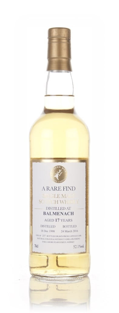 Balmenach 17 Year Old 1998 - A Rare Find (Gleann Mór) 70cl