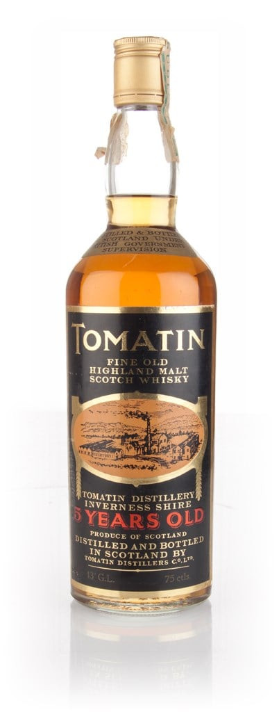 Tomatin 5 Year Old - 1970s 70cl