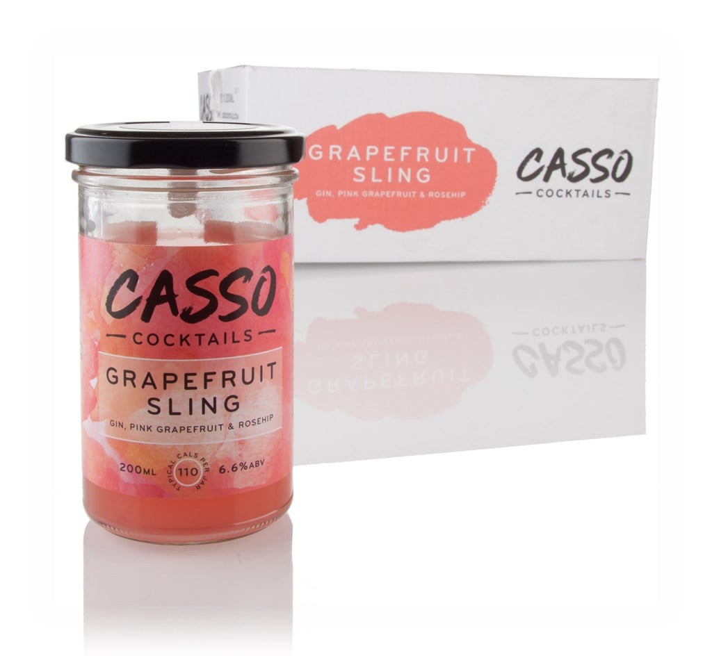 Casso Cocktail - Grapefruit Sling (12 x 20cl) 240cl
