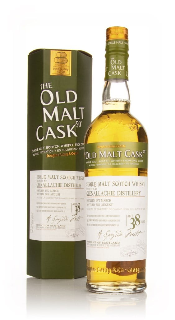 Glenallachie 38 Year Old 1972 Cask 6498 - Old Malt Cask (Douglas Laing) 70cl