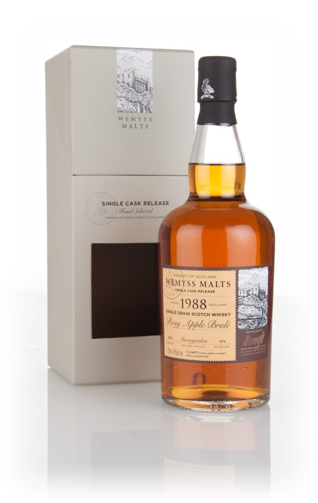 Rosy Apple Brulé 1988 (bottled 2015) - Wemyss Malts (Invergordon) 70cl
