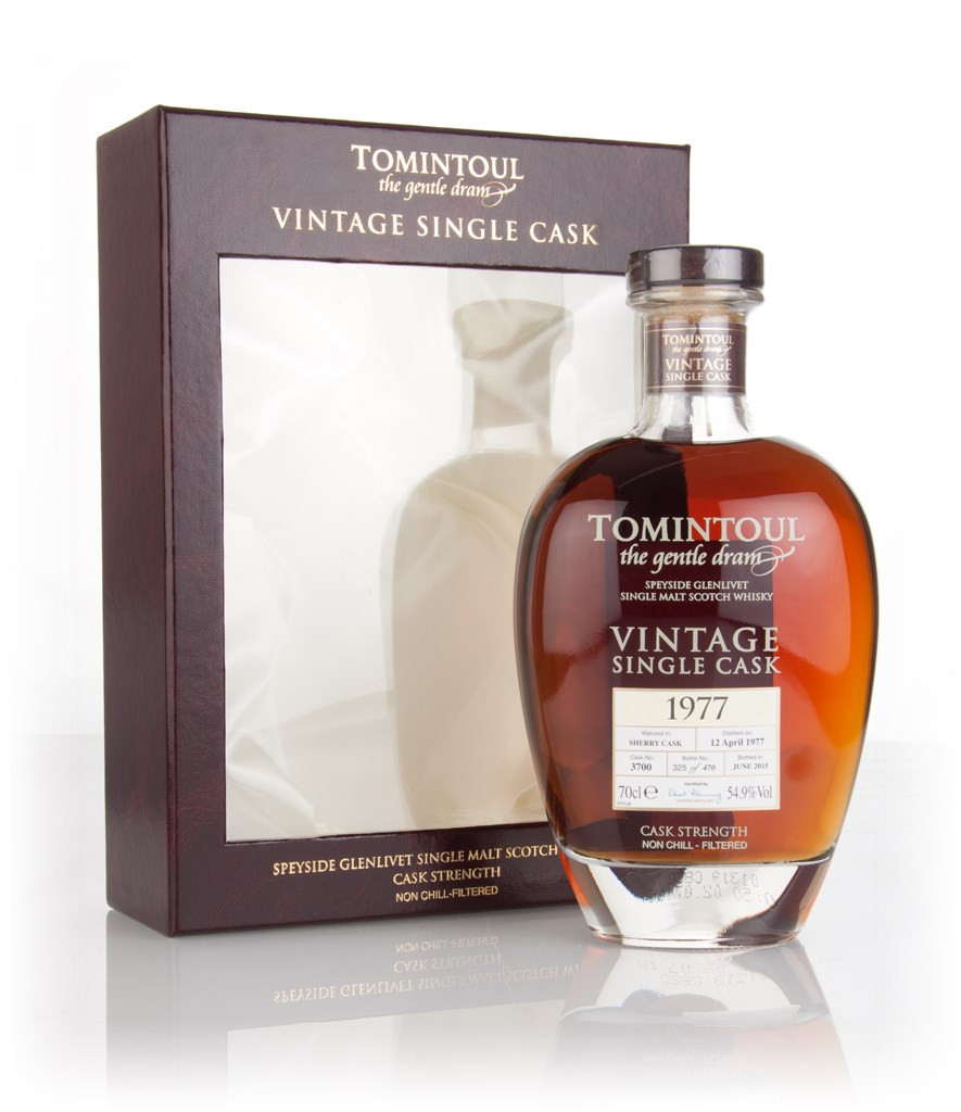 Tomintoul 38 Year Old 1977 (cask 3700) - Vintage Single Cask 70cl