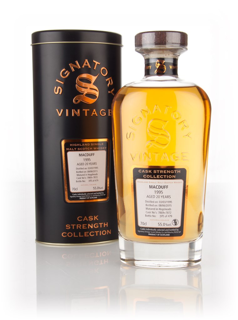 Macduff 20 Year Old 1995 (cask 7869 & 7872) - Cask Strength Collection (Signatory) 70cl