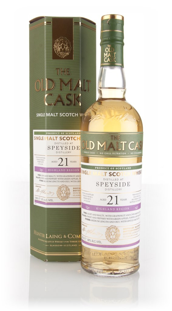 Speyside 21 Year Old 1993 (cask 12162) - Old Malt Cask (Hunter Laing)