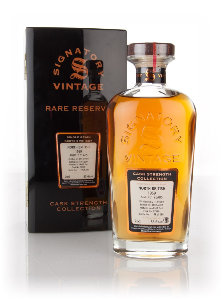 North British 51 Year Old 1959 (cask 67876) - Cask Strength Collection Rare Reserve (Signatory) 70cl