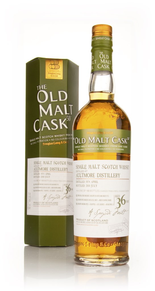 Aultmore 36 Year Old 1974 - Old Malt Cask (Douglas Laing) 70cl