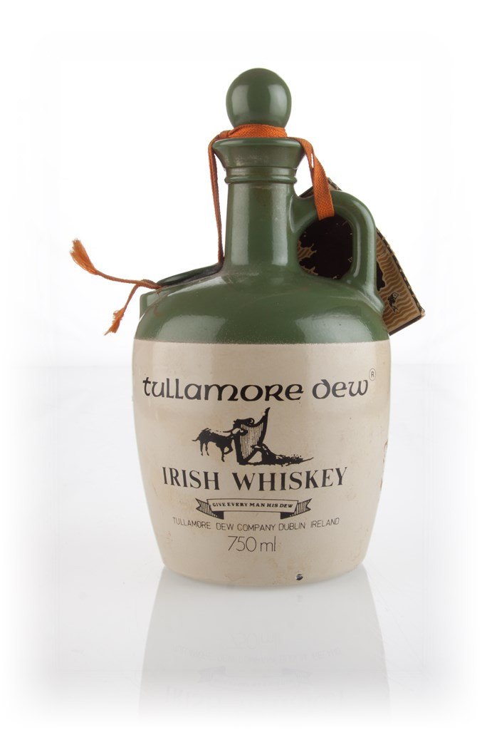 Tullamore Dew Ceramic Jug - 1970s 43% 75cl