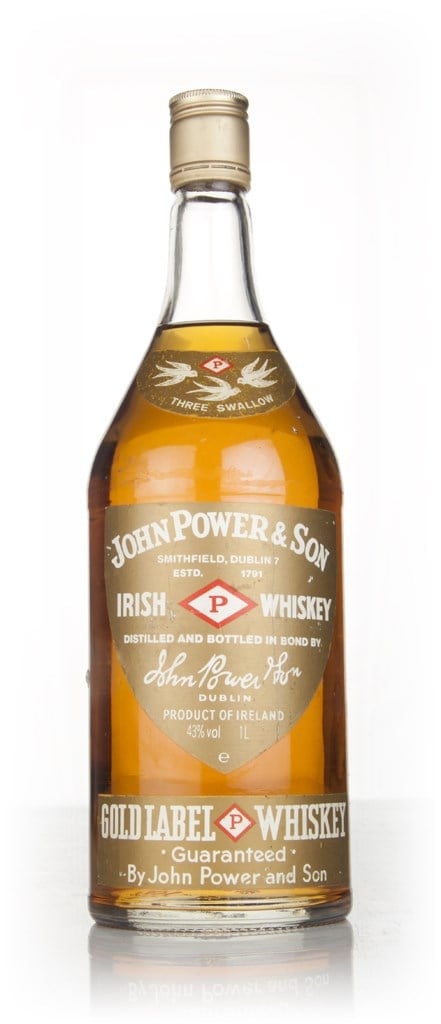 John Power & Son Gold Label - 1970s 100cl