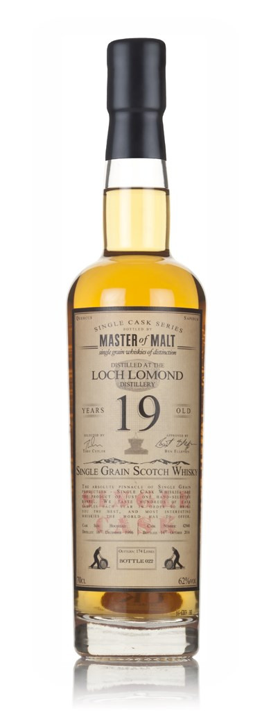 Loch Lomond 19 Year Old 1996 - Single Cask (Master of Malt) 70cl