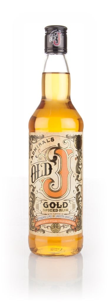 Admiral Vernon's Old J Gold Spiced Rum 70cl