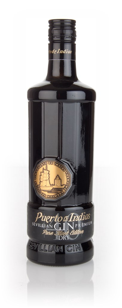 Puerto de Indias Dry Gin - Pure Black Edition 70cl