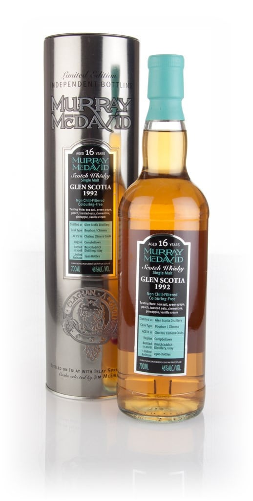 Glen Scotia 16 Year Old 1992 (Murray McDavid) 70cl