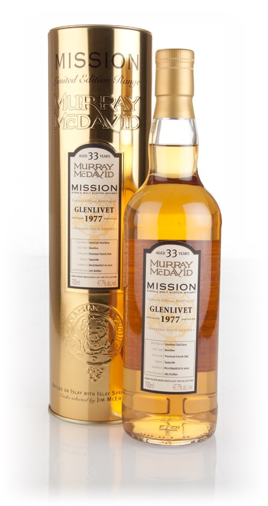 Glenlivet 33 Year Old 1977 - Mission Gold (Murray McDavid) 70cl