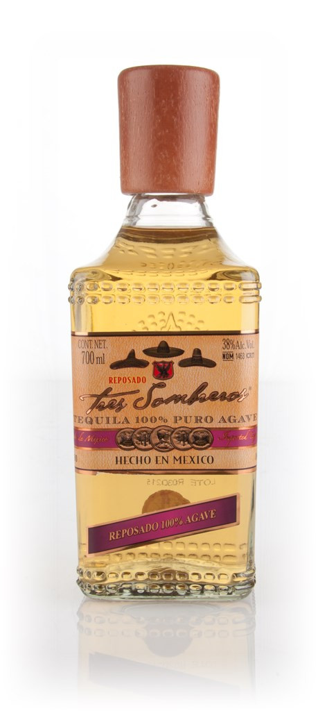Tres Sombreros Reposado 70cl