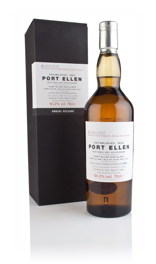 Port Ellen 27 Year Old 1978 - 6th Release (Special Release 2006) 70cl Whisky