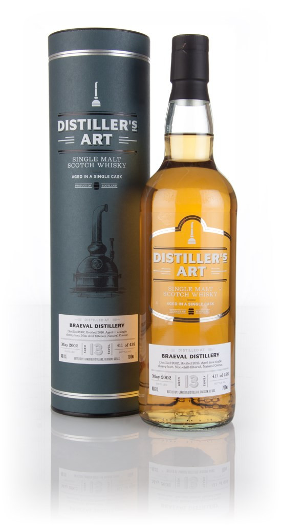 Braeval 13 Year Old 2002 - Distiller's Art (Langside) 70cl
