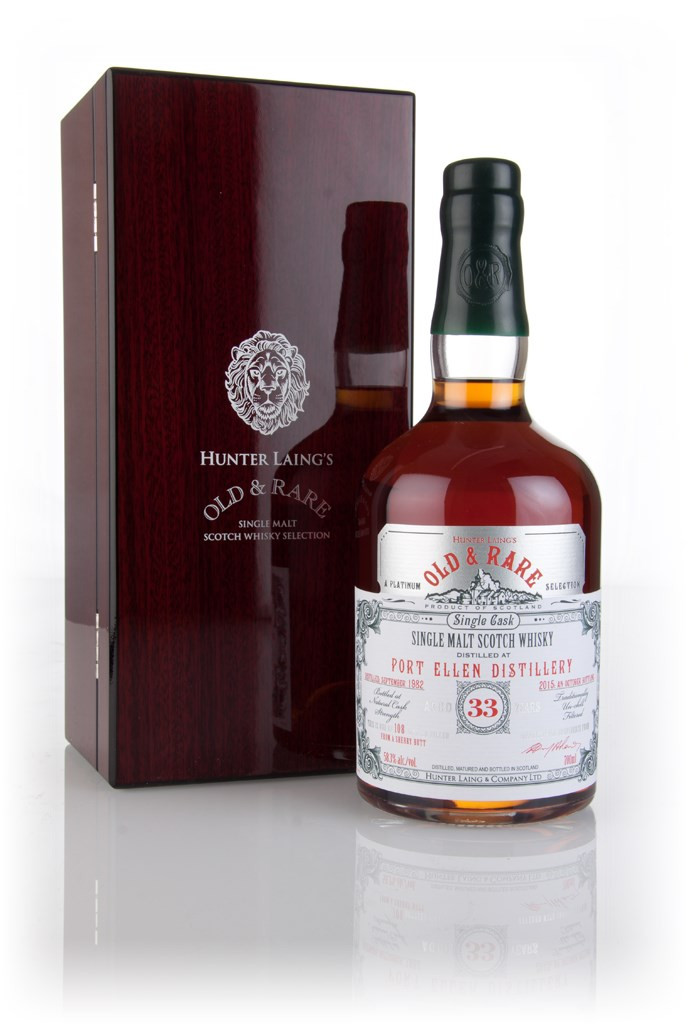 Port Ellen 33 Year Old 1982 - Old & Rare Platinum (Hunter Laing) 70cl