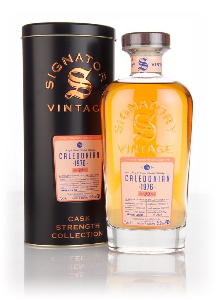 Caledonian 39 Year Old 1976 (cask 900002) - Cask Strength Collection (Signatory) 70cl