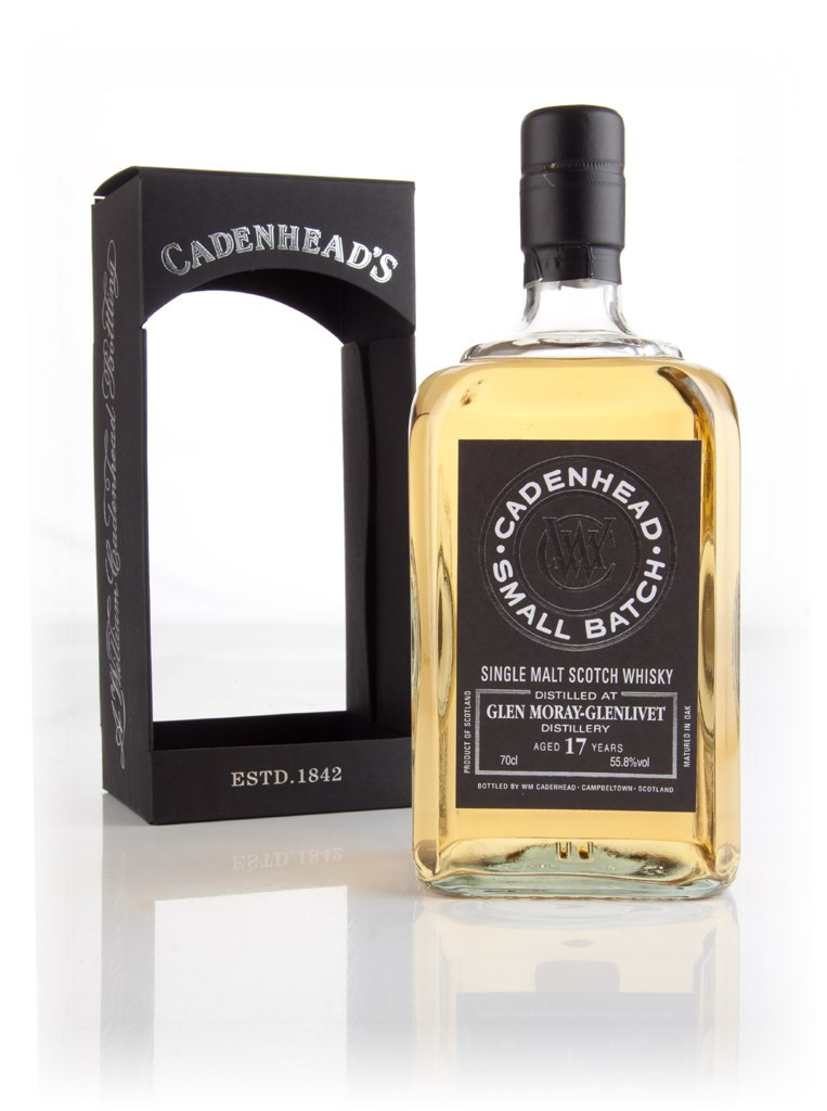 Glen Moray 17 Year Old 1998 - Small Batch (WM Cadenhead) 70cl