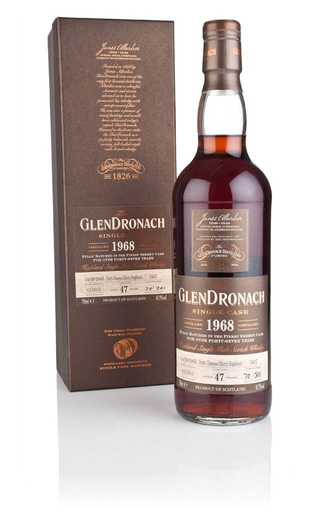 GlenDronach 47 Year Old 1968 (cask 5837) 70cl