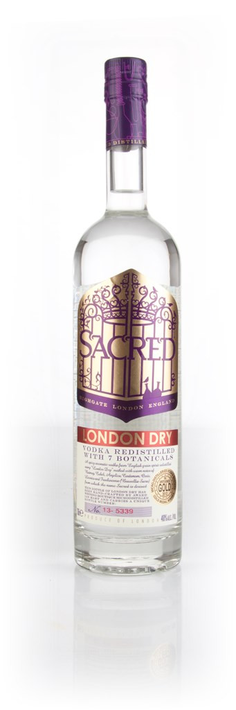 Sacred London Dry Vodka 70cl