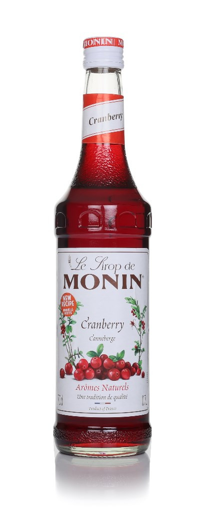 Monin Cranberry (Airelles) Syrup 70cl