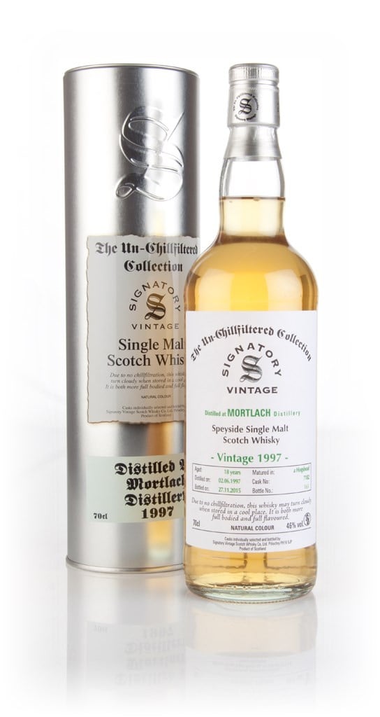 Mortlach 18 Year Old 1997 (cask 7182) - Un-Chillfiltered Collection (Signatory) 70cl