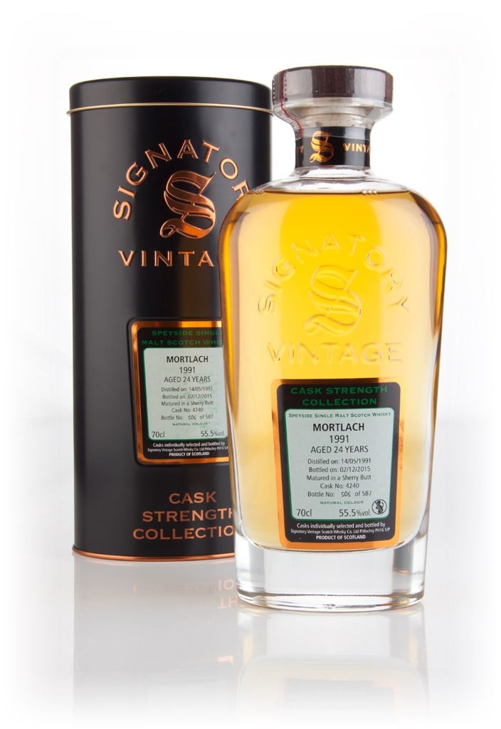 Mortlach 24 Year Old 1991 (cask 4240) - Cask Strength Collection (Signatory) 70cl