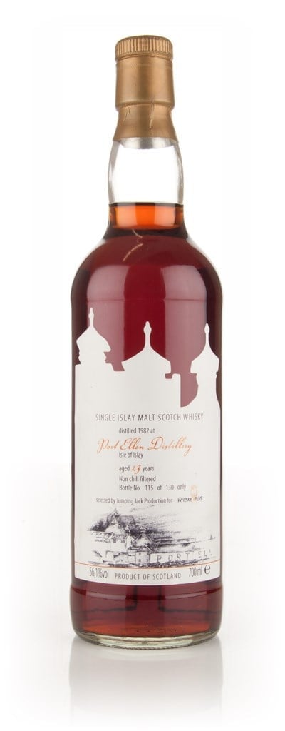 Port Ellen 23 Year Old 1982 - Jumping Jack (Whisky Plus) 70cl