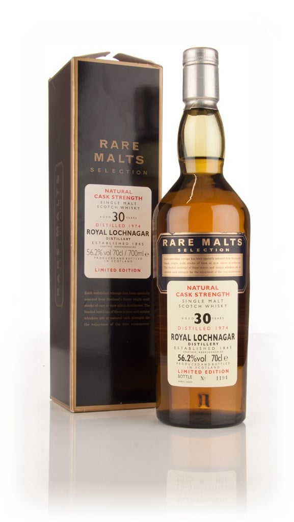 Royal Lochnagar 30 Year Old 1974 - Rare Malts 70cl