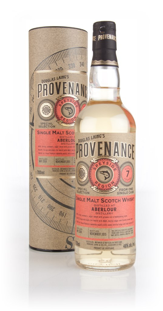 Aberlour 7 Year Old 2008 (cask 10976) - Provenance (Douglas Laing) 70cl