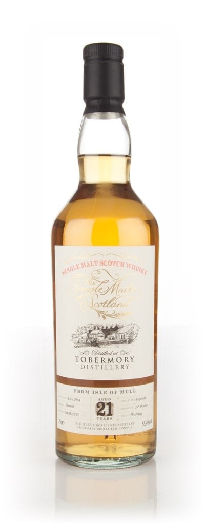Tobermory 21 Year Old 1994 (cask 660881) - Single Malts of Scotland (Speciality Drinks) 70cl