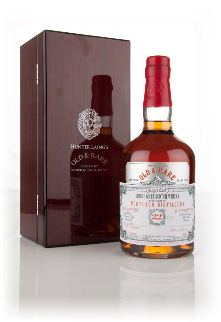 Mortlach 22 Year Old 1992 - Old & Rare Platinum (Hunter Laing) 70cl