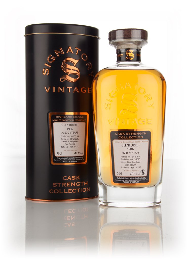 Glenturret 28 Year Old 1986 (cask 300) - Cask Strength Collection (Signatory) 70cl