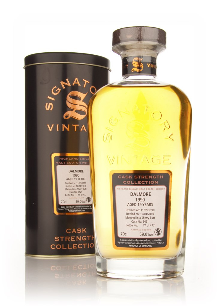 Dalmore 19 Year Old 1990 - Cask Strength Collection (Signatory) 70cl