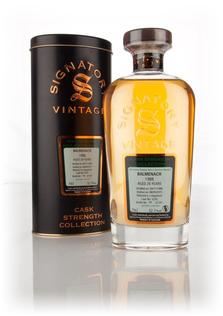 Balmenach 26 Year Old 1988 (cask 3239) - Cask Strength Collection (Signatory) 70cl